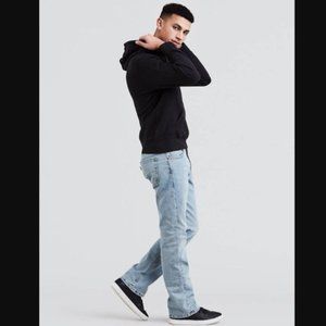 Levi's 527 Men's blue  Slim Boot Cut Jeans 33 x 32